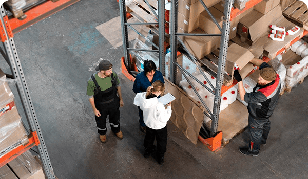 Almacén representativo del sector de distribución asesorado por O&S Consultores.